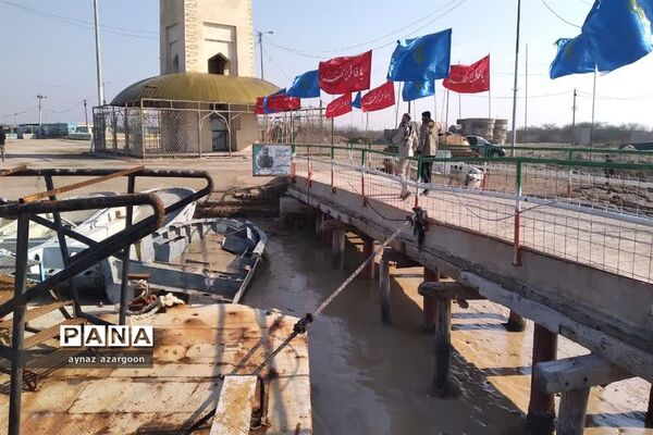 حضور دانش‌آموزان قائمشهری در اروندکنار