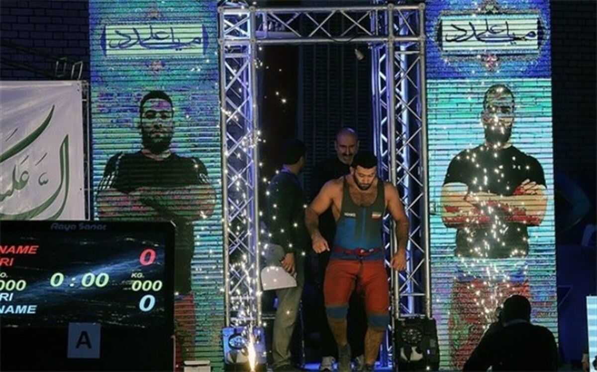 احمد میرزاپور پهلوان ایران شد