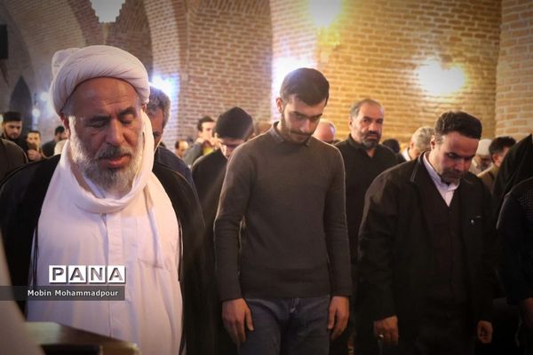 آئین معنوی اعتکاف در مسجد جامع تبریز
