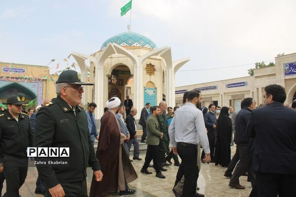 تجدید میثاق با شهدا در بوشهر