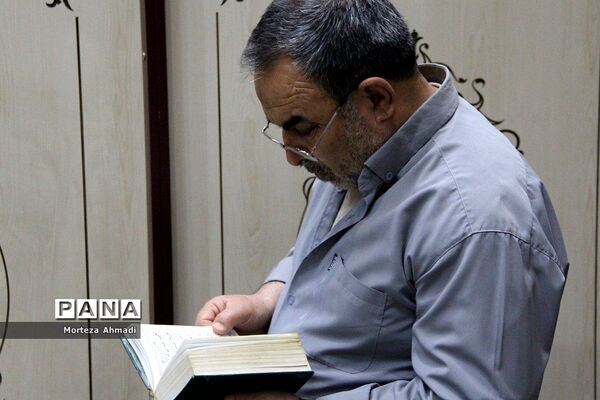برگزاری مراسم اعتکاف دانش‌آموزان پسر مدارس شهرری