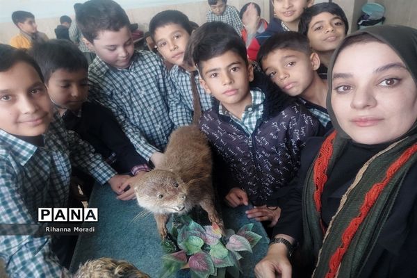 بازدید دانش‌آموزان ابتدایی دبستان سعدی یک از پژوهش‌سرای دانش‌آموزی