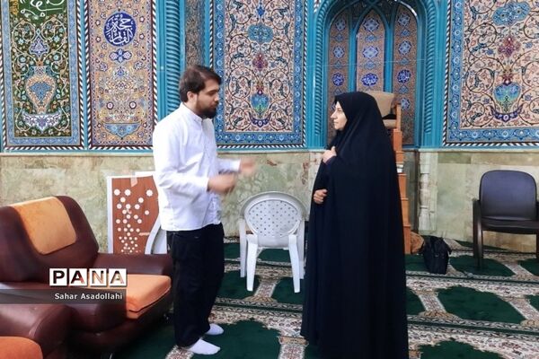 لحظه‌های ناب بندگی دانش‌آموزان در دماوند