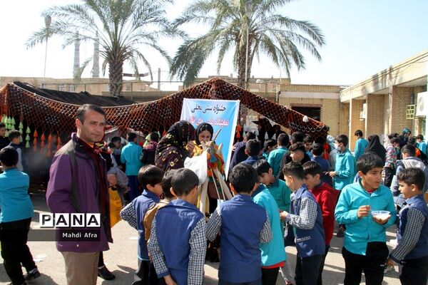 برگزاری جشنواره سنتی محلی در دبستان امام حسین(ع) شهرستان بهبهان