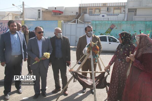 برگزاری جشنواره سنتی محلی در دبستان امام حسین(ع) شهرستان بهبهان
