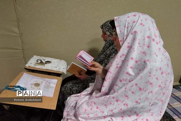برگزاری مراسم معنوی اعتکاف در آباده