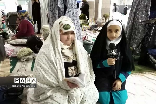 برگزاری مراسم معنوی اعتکاف در آباده