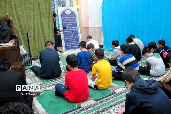 مراسم اعتکاف در مسجد امیرالمومنین (ع) شهرستان پردیس