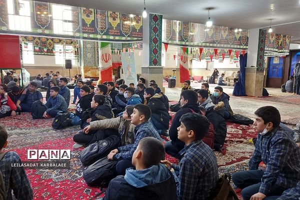 اعتکاف علمی دانش‌آموزان فشافویه