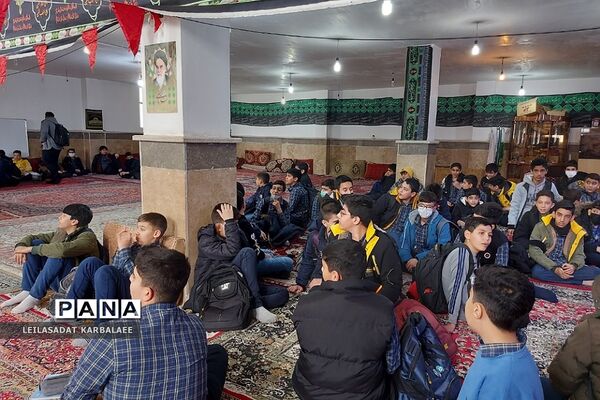 اعتکاف علمی دانش‌آموزان فشافویه
