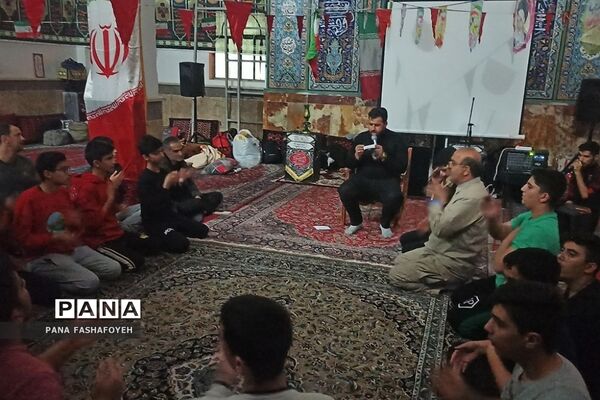 برگزاری اعتکاف ویژه دانش‌آموزان پسر فشافویه