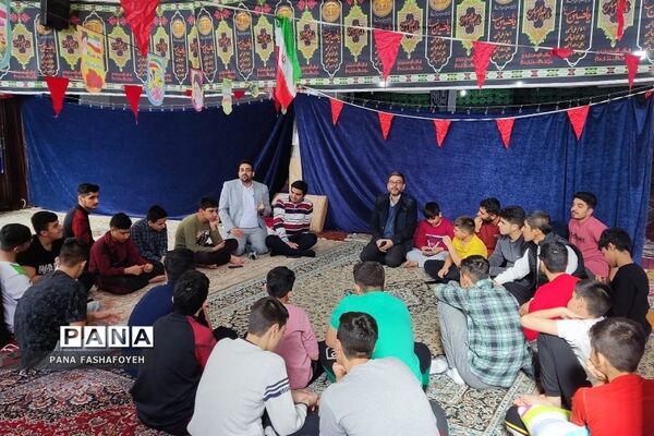 برگزاری اعتکاف ویژه دانش‌آموزان پسر فشافویه