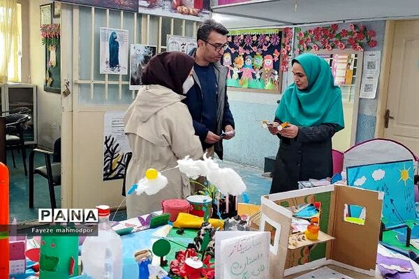 نمایشگاه دست‌سازه‌ها و جابربن‌حیان در مدارس رودهن