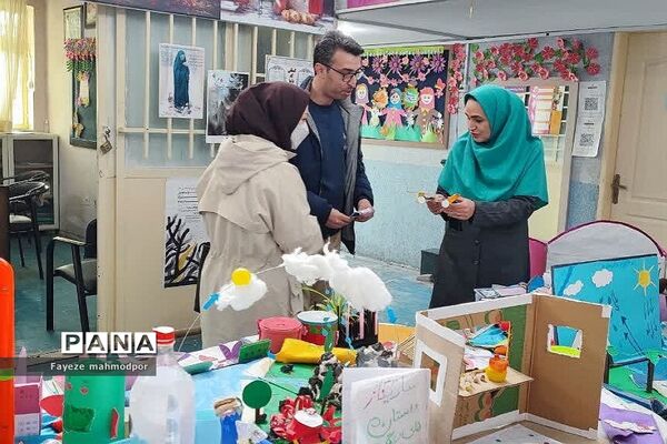 نمایشگاه دست‌سازه‌ها و جابربن‌حیان در مدارس رودهن