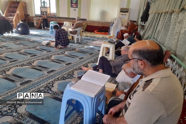 اعتکاف در مسجد اعظم قائمشهر