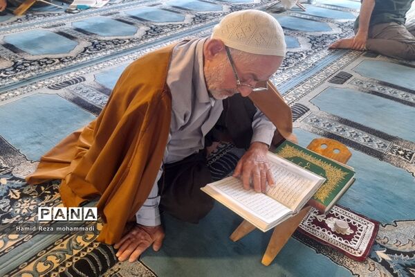 اعتکاف در مسجد اعظم قائمشهر