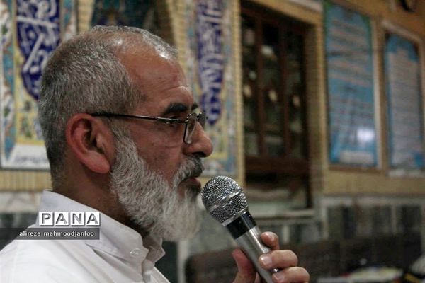 مراسم معنوی اعتکاف در گلوگاه