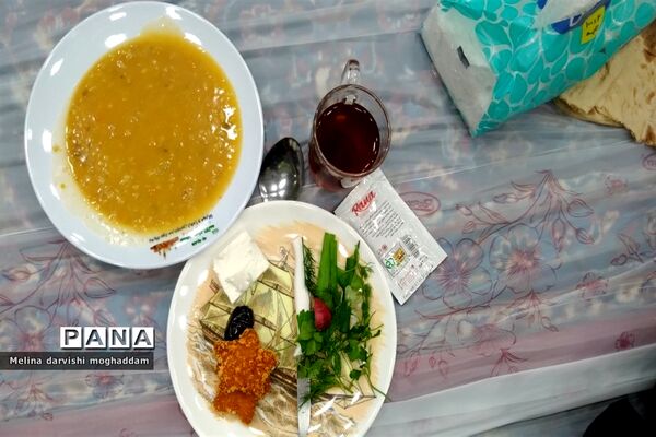 آیین اعتکاف دانش‌آموزی در تربت جام