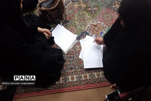 آیین اعتکاف دانش‌آموزی در تربت جام