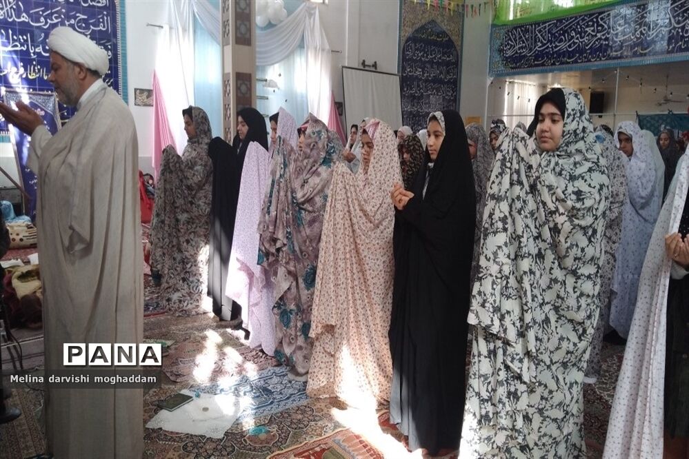 آیین اعتکاف دانش‌آموزی در تربت جام