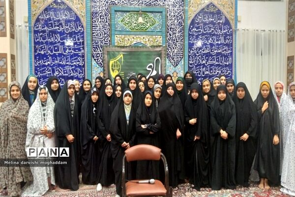 آیین اعتکاف دانش‌آموزی در تربت جام
