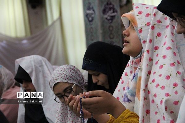 آخرین روز اعتکاف دانش‌آموزی دختران در ناحیه یک شهرری
