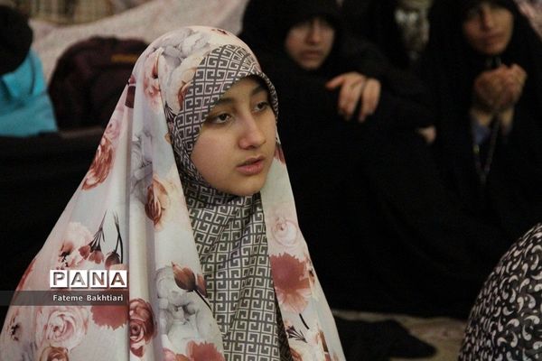 آخرین روز اعتکاف دانش‌آموزی دختران در ناحیه یک شهرری