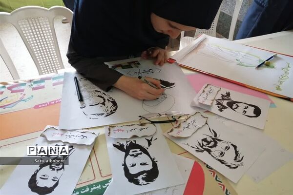 افتتاح نمایشگاه مدرسه انقلاب در شادگان