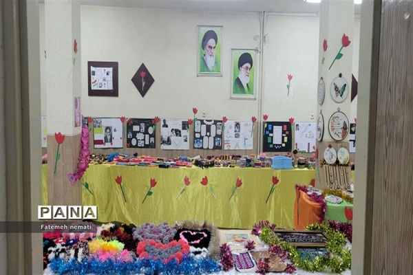 برپایی نمایشگاه و بازارچه مدرسه شایستگان ملارد