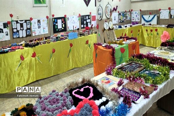 برپایی نمایشگاه و بازارچه مدرسه شایستگان ملارد
