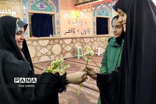اختتامیه مراسم معنوی  اعتکاف دختران در مسجد انصارالحسین رودهن