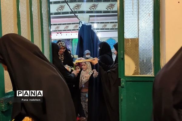 اختتامیه مراسم معنوی  اعتکاف دختران در مسجد انصارالحسین رودهن