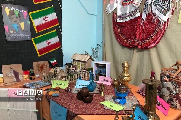 برگزاری جشنواره آیین‌های سرزمین من در دبیرستان دخترانه سما رودهن