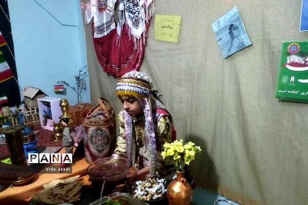 برگزاری جشنواره آیین‌های سرزمین من در دبیرستان دخترانه سما رودهن