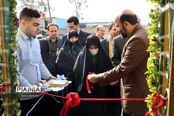 برگزاری آیین بهره‌برداری دبیرستان ماندگار شهید مدرس آموزش و پرورش ناحیه 2 شهرری