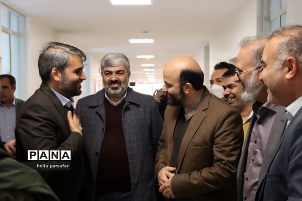 برگزاری آیین بهره‌برداری دبیرستان ماندگار شهید مدرس آموزش و پرورش ناحیه 2 شهرری