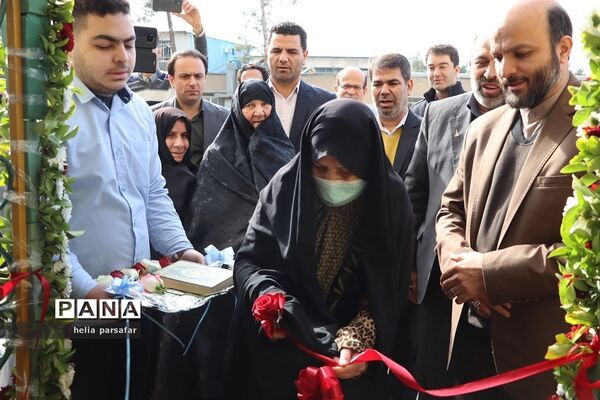 برگزاری آیین بهره‌برداری دبیرستان ماندگار شهید مدرس آموزش و پرورش ناحیه 2 شهرری