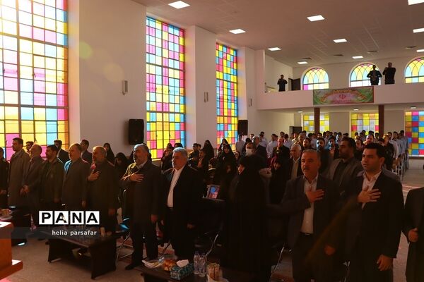 برگزاری آیین بهره‌برداری دبیرستان ماندگار شهید مدرس آموزش و پرورش ناحیه 2 شهرری