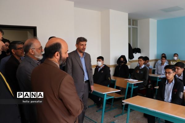 برگزاری آیین بهره‌برداری دبیرستان ماندگار شهید مدرس آموزش و پرورش ناحیه 2 شهرری