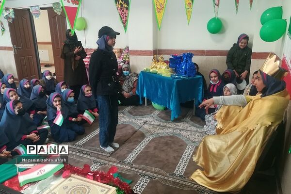 جشن دهه فجر در مدارس روستایی رودهن