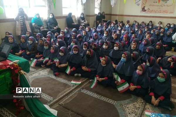 جشن دهه فجر در مدارس روستایی رودهن