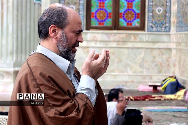 مراسم مذهبی اعتکاف در قم