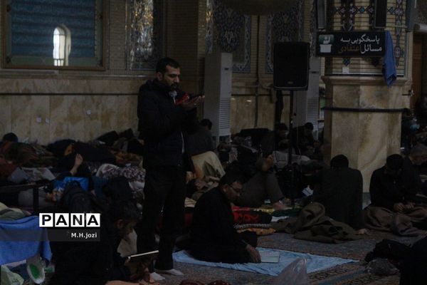 مراسم مذهبی اعتکاف در قم