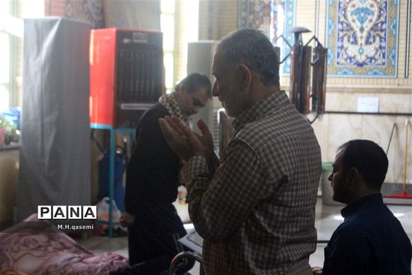 مراسم مذهبی اعتکاف در قم