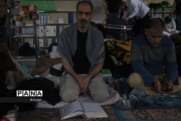 مراسم مذهبی اعتکاف در قم
