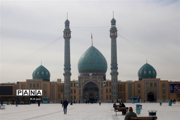 مراسم مذهبی اعتکاف در قم