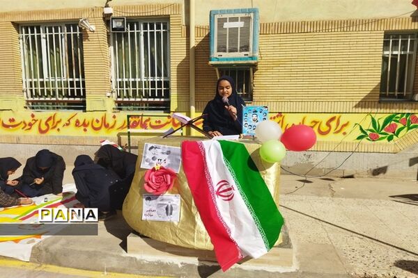جشن انقلاب در مدارس شهرستان کاشمر