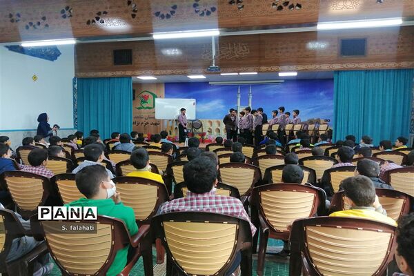 جشن پیروزی انقلاب در مدارس یزد