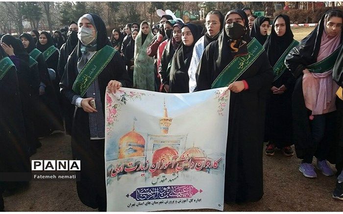 هدف از اردوی زیارت اولی‌ها، تقویت مفاهیم بصیرتی و معرفتی دانش‌‌‌آموزان درباره امام هشتم است/فیلم