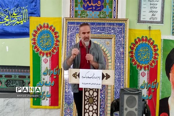 جشن پیروزی انقلاب اسلامی در مدارس کارون